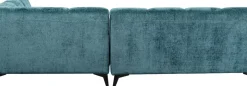 Hörnsoffa Nia Glam - Mörkgrön Höger, 250cm - KARE Design