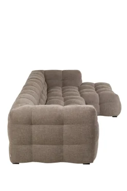 Hörnsoffa Salamanca - Ljusbrun Höger, 250cm - KARE Design