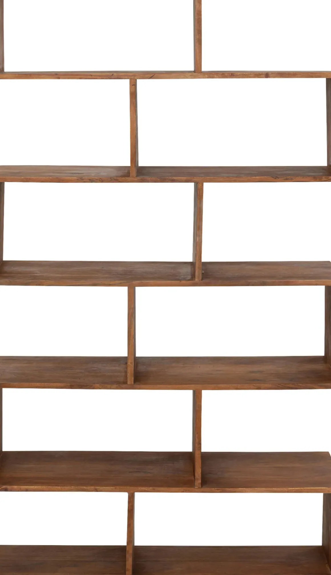 Hylla Authentico Zick Zack - Öppen Bokhylla, 180x100cm - KARE Design