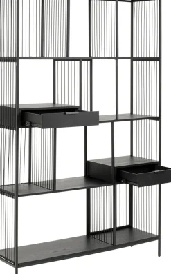 Hylla Bologna - Svart, 200x125cm - KARE Design