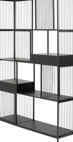 Hylla Bologna - Svart, 200x125cm - KARE Design