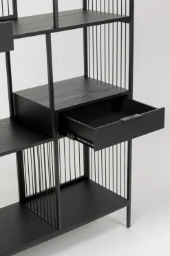 Hylla Bologna - Svart, 200x125cm - KARE Design