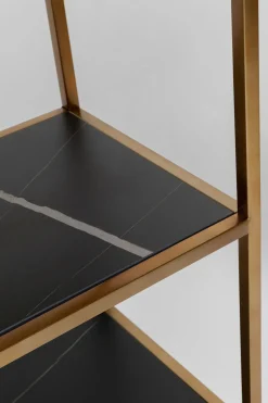 Hylla Cesaro - Öppen Bokhylla i Mässing, 170x90cm - KARE Design