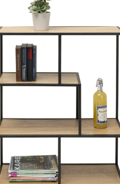 Hylla Loftie - Svart/Ek, 100x77cm - KARE Design