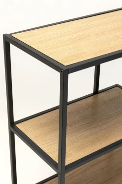 Hylla Loftie - Svart/Ek, 100x77cm - KARE Design