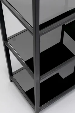 Hylla Loft - Öppen Bokhylla i Svart, 100x60cm - KARE Design