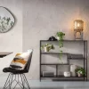 Hylla Loft - Öppen Bokhylla/Sideboard i Svart, 100x115cm - KARE Design