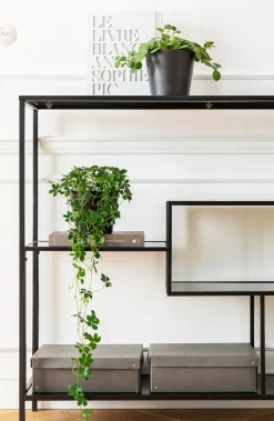 Hylla Loft - Öppen Bokhylla/Sideboard i Svart, 100x115cm - KARE Design