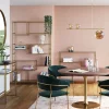 Hylla Loft - Öppen Bokhylla/Sideboard i Guld/Glas, 100x115cm - KARE Design