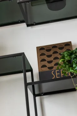 Hylla Loft - Öppen Bokylla i Svart, 195x115cm - KARE Design