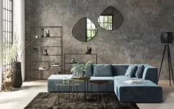 Hylla Loft - Öppen Bokylla i Svart, 195x115cm - KARE Design