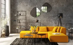 Hylla Loft - Öppen Bokylla i Svart, 195x115cm - KARE Design