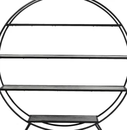Hylla Mason Round - Öppen Bokhylla, 180x175cm - KARE Design