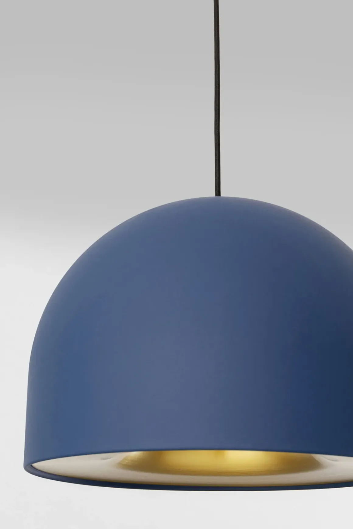 KARE Design TAKLAMPA ZEN - BLÅ, Ø40CM - KARE Design