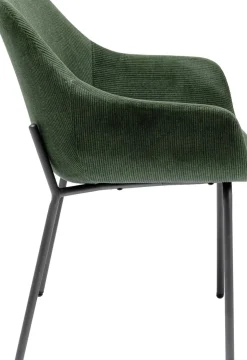 Karmstol Avignon - Grön Stol med Armstöd - KARE Design
