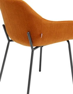 Karmstol Avignon - Orange Stol med Armstöd - KARE Design