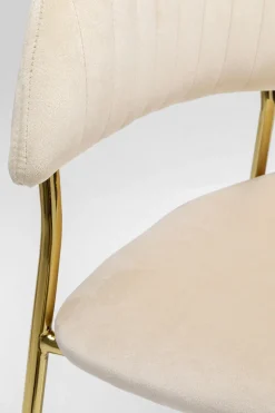 Karmstol Belle - Cremevit Stol med Armstöd, 2 Set - KARE Design