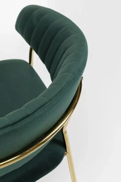 Karmstol Belle - Grön Stol med Armstöd, 2 set - KARE Design
