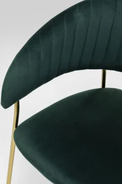 Karmstol Belle - Grön Stol med Armstöd, 2 set - KARE Design