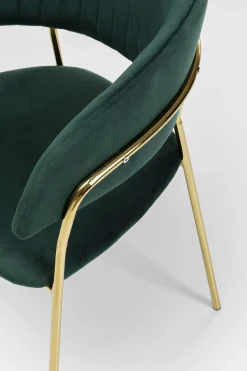 Karmstol Belle - Grön Stol med Armstöd, 2 set - KARE Design