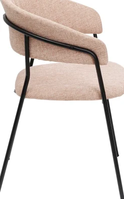 Karmstol Belle - Stol med armstöd, Puder, 2-set - KARE Design