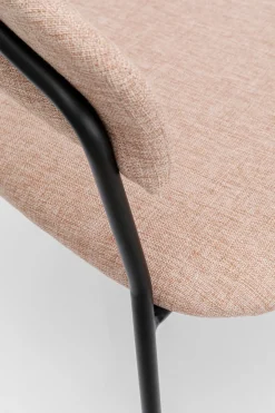 Karmstol Belle - Stol med armstöd, Puder, 2-set - KARE Design