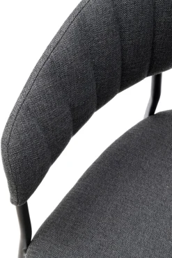 Karmstol Belle - Stol med armstöd, Mörkgrå, 2-set - KARE Design