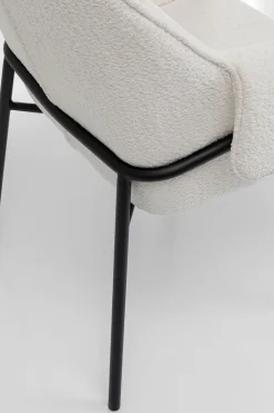 Karmstol Bess - Stol med armstöd, Off white - KARE Design