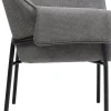 Karmstol Bess - Stol med armstöd, Grå - KARE Design