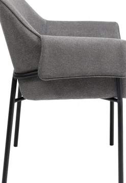 Karmstol Bess - Stol med armstöd, Grå - KARE Design