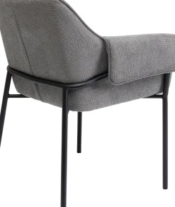 Karmstol Bess - Stol med armstöd, Grå - KARE Design