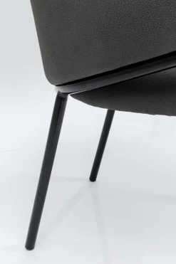 Karmstol Boulevard - Mörkgrå Stol med Armstöd - KARE Design