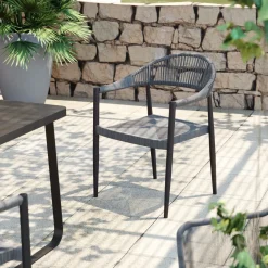 Karmstol Cala Pi - Grå - KARE Design