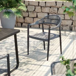 Karmstol Cala Pi - Grå - KARE Design