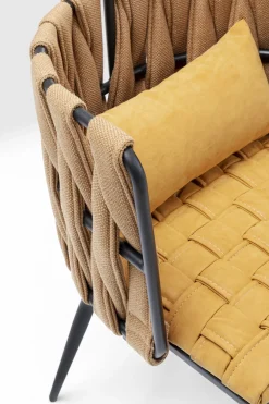 Karmstol Cheerio - Stol i Ljus Brun/Havregul med Armstöd - KARE Design