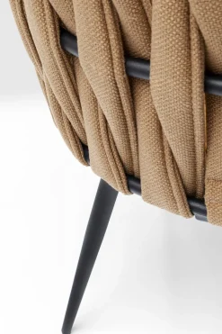 Karmstol Cheerio - Stol i Ljus Brun/Havregul med Armstöd - KARE Design