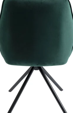 Karmstol Mila - Grön Stol med Armstöd - KARE Design