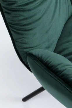 Karmstol Mila - Grön Stol med Armstöd - KARE Design
