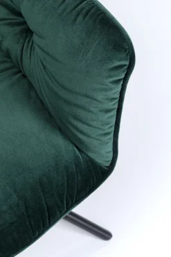 Karmstol Mila - Grön Stol med Armstöd - KARE Design