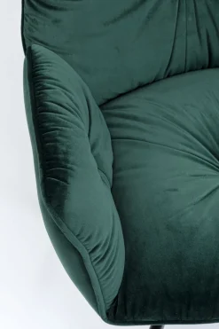 Karmstol Mila - Grön Stol med Armstöd - KARE Design