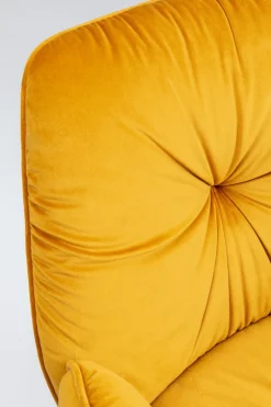 Karmstol Mila - Gul Stol med Armstöd - KARE Design