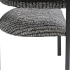 Karmstol Slitz - Stol med Armstöd i Salt & Pepper - KARE Design