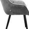 Karmstol Thelma - Stol med armstöd, Melange Grå - KARE Design