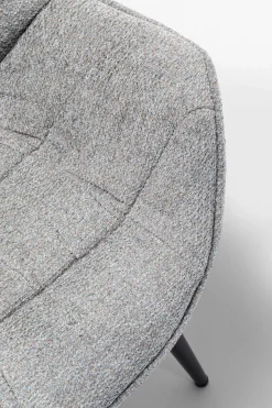 Karmstol Thelma - Stol med armstöd, Melange Grå - KARE Design