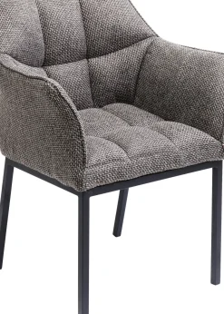 Karmstol Thinktank - Stol med Armstöd - Grå - KARE Design