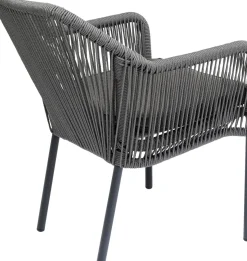 Karmstol Wave - Grå Stol med Armstöd - KARE Design