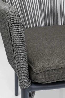 Karmstol Wave - Grå Stol med Armstöd - KARE Design