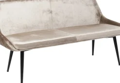 Kökssoffa East Side - Champagnefärgad Sammet, 154cm - KARE Design