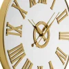 Klocka Casino - Guld/Spegel Ø76cm - KARE Design