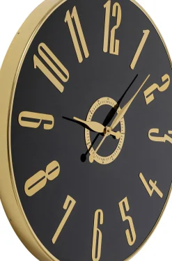 Klocka Casino - Svart/Spegel Ø76cm - KARE Design